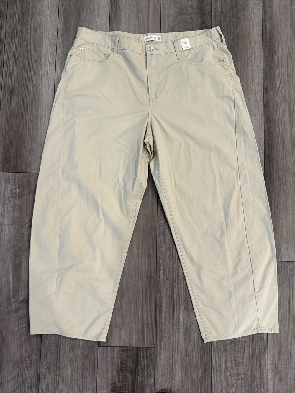 Abercrombie & Fitch Light Tan Trousers
